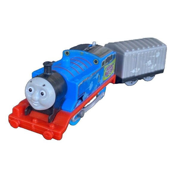THOMAS & Friends TrackMaster Motorized Train Sodor Race Day Cargo 2013 Vintage - Picture 3 of 11